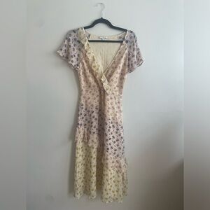 Floral Maxi Silk Dress from Joie